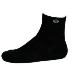 Soklet i 80% bomuld og 20% akryl. 