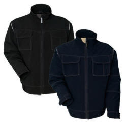 Vatteret softshell jakke.