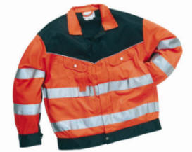 Model Hull Timber Arbejdsjakke i b�vernylon med reflekser efter EN 471.