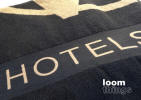 Jacquard Weaving Towel with Jacquard Border