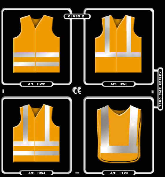 Vejveste til alle funktioner. Produceret med reflekser af enhver art og igennem Dansk Erhvervsbekl�dning&nbsp; udbydes et meget stort udvalg af standardartikler og artikler produceret efter opgave m.m. i h�j kvalitet til h�ndv�rk, industri og private.