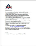 Consumer Product Safety Act - CPSIA