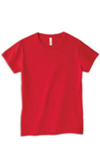 Dess.: 2562 Alstyle Apparel Missy Crew Neck Sheer Jersey Tee, 4,3 ounce