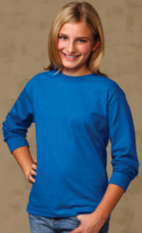 Dess.: 3384 Alstyle Apparel YTH Retail Langærmet T 6 ounce