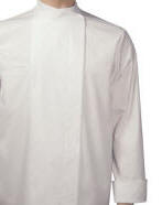NOVA WHITE STRETCH 290 57 % CO / 40 % PL / 3 % EOL Satin stripe