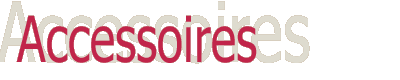 Accessories eller tilbeh�r til kokket�j