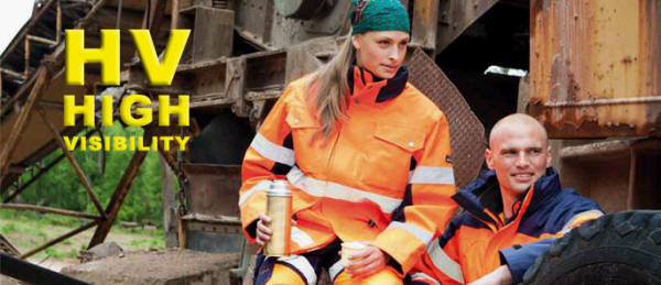 HIGH VISIBILITY. For de, som har brug for god synlighed på arbejdspladsen