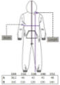 390 Neutral jumpsuit til børn og til voksne - målskema - børn