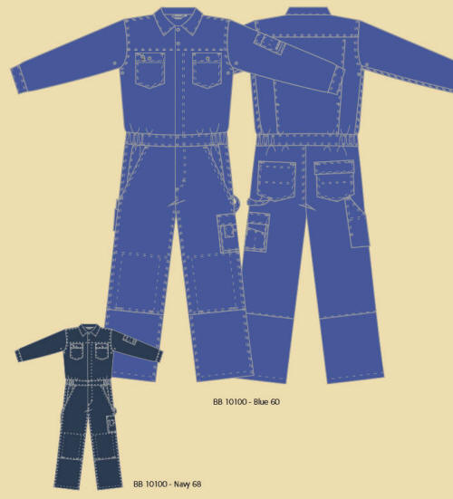 BB 10100 - Blue 60 KEDELDRAGT
