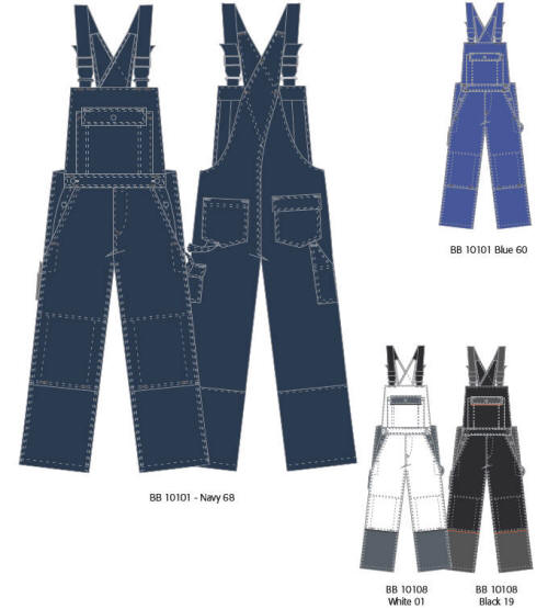 OVERALLS BB 10101 Blue 60