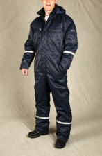 MEISNER THERMO KEDELDRAGT - Beaver twill - Varenr. BB 13100  Navy 68 . Str. 46-68