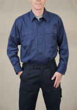 Varenr. BB 11103 T/C  Blue 60 .  Str. S-4XL