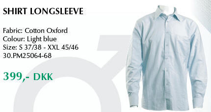 Oxfordskjorte med lange �rmer