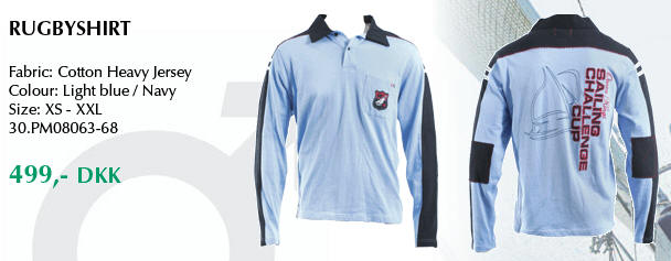 Rugby sweatshirt med print