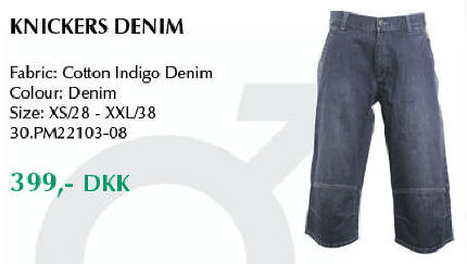 Denim knickers