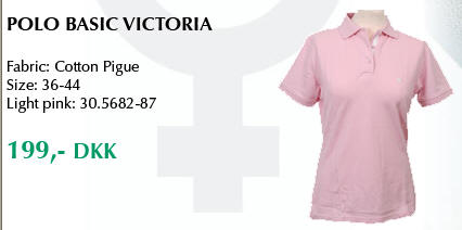 Victoria Basic polo t-shirt