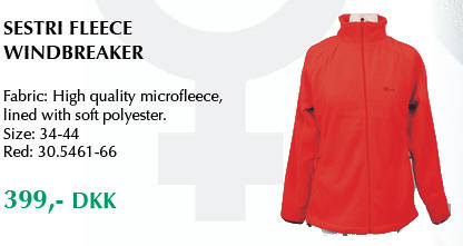 Sestri fleece windbreaker