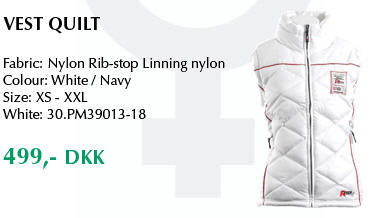 Quiltet vest