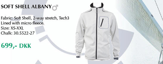 Softshell Albany sejlerjakke