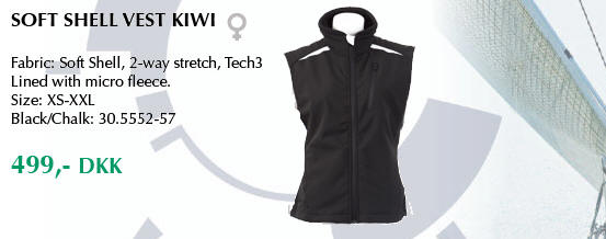 Softshell vest model Kiwi