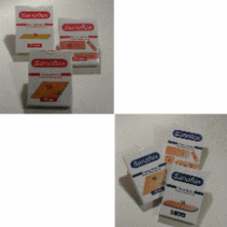 Plaster. 6 �sker assorteret