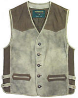 7470 Suede Leather Vest