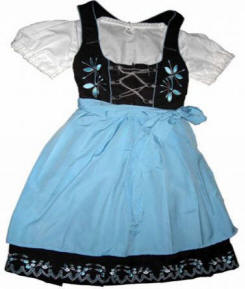 NH-3833 Mini Dirndl Trachten-Set Dirndl