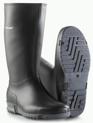 Dess.: 286711 Sport. Rengøringsvenlig PVC støvle til en attraktiv pris