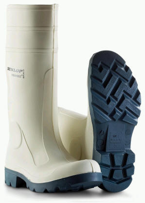 Dess.: 560141 Purofort. Let, slidstærk og komfortabel gummistøvle