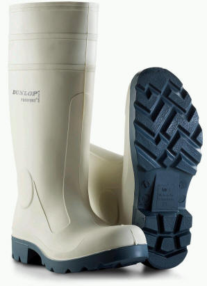 Dess.: 561141 Purofort. Let, slidstærk og komfortabel gummistøvle med tåværn