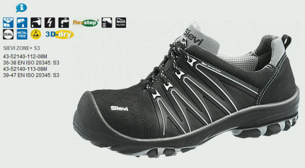 Sievi - model Sievi Zone+ S3 43-52140-112-08M