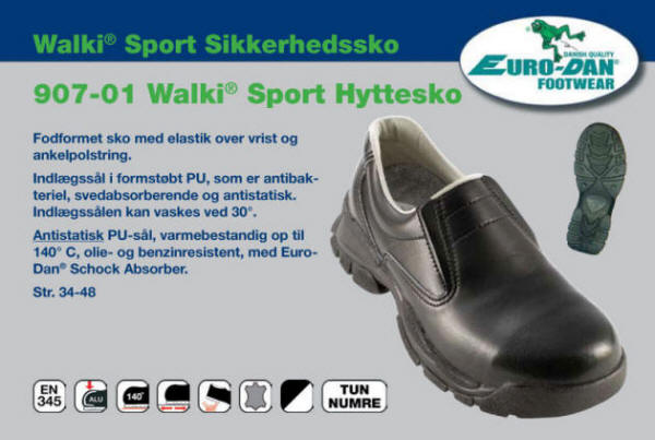 Walki Sport Sikkerhedssko 907-01