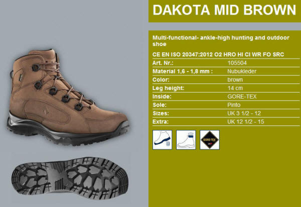 Dakota mid brown Art. Nr.: 105504