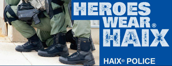 HAIX® POLICE - fodtøj til hverdag og job.