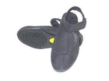 Terapisandal sort, lukket t� 