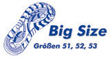 BIG SIZE - fodtøj i store størrelser.