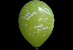 Happy Birthday Ass.. fødselsdagsballoner med motiv - Happy Birthday