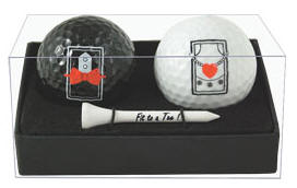Golfbolde og tilbeh�r OT1715 V�gt: ca. 45 g. 