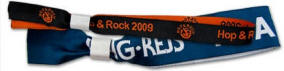 Lanyards, koncert- og festivalarmb�nd