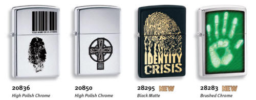 Zippo - Crown Stamp - med trykt motiv