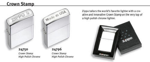 Zippo - Crown Stamp