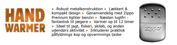 Zippo Outdoor - en del af Zippos standardprogram - hent kataloget her