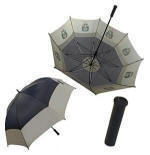 Fiberglas storm sikker paraply. 150 cm sk�rm dia.