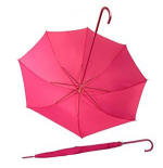 Aluminiums paraply med fiberglas ribber.