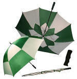 STOR GOLFPARAPLY/FIBERGLAS/STORMSIKKER
