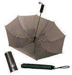 Taske paraply med automatisk �bne/lukke.