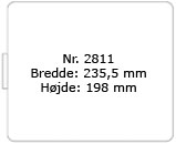 Formatet herunder er gengivet i halv størrelse - 2811