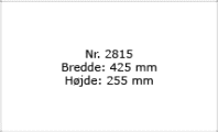 Formatet herunder er gengivet i halv størrelse - 2815