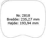 Formatet herunder er gengivet i halv størrelse - 2818
