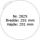 Formatet herunder er gengivet i halv størrelse - 2825